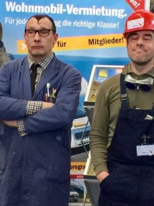 Das Comedy Duo Röhrich in Aktion